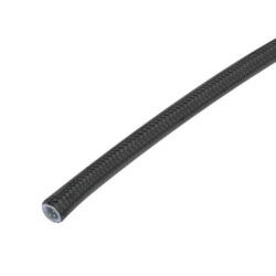 BLACK SS BRAIDED PTFE E85 HOSE AN-10 1 METRE