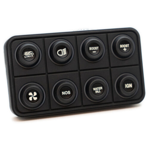 8 key (2x4) CAN Keypad fitting 15mm inserts (sold separately) - Image 2