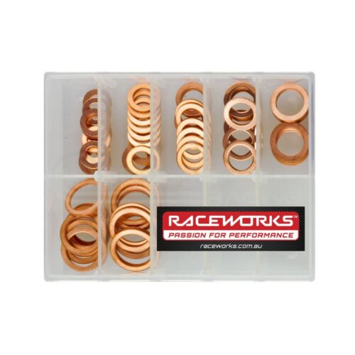 COPPER WASHER KIT 10 OF EACH SIZE 8MM TO 18MM (70PC)