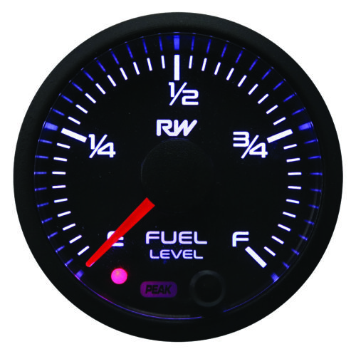 RACEWORKS 52MM ELECTRONIC FUEL LEVEL GAUGE KIT