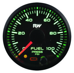 RACEWORKS 52MM ELECTRONIC EFI FUEL PRESSURE GAUGE KIT