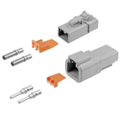 TightFit 2 Pin Deutsch DTP Connector Kit